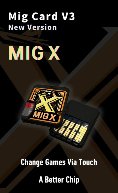 MigX New style Touch version migflash card for NS